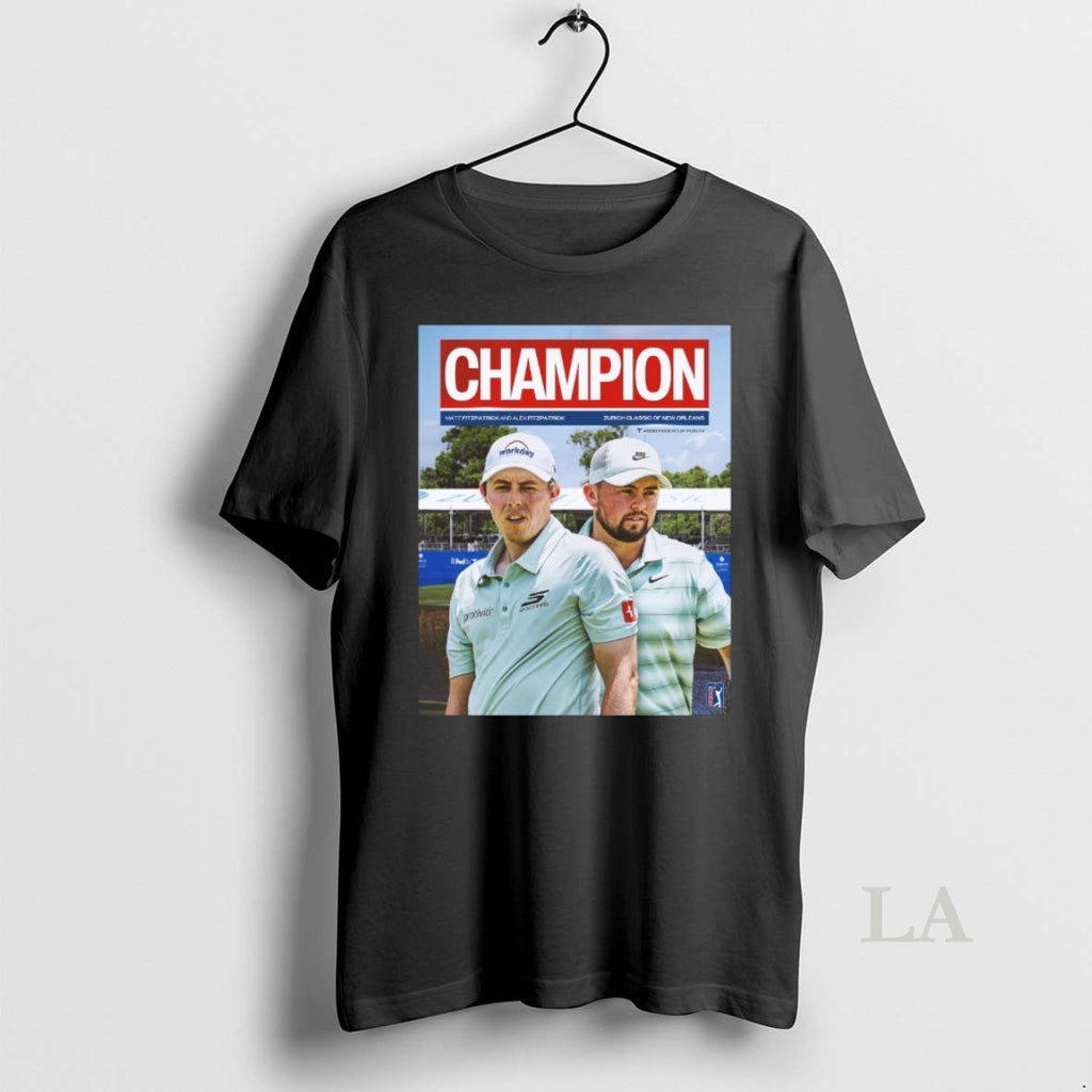 Original Top Matt And Alex Fitzpatrick 2026 Zurich Classic Of New Orleans Pga Tour