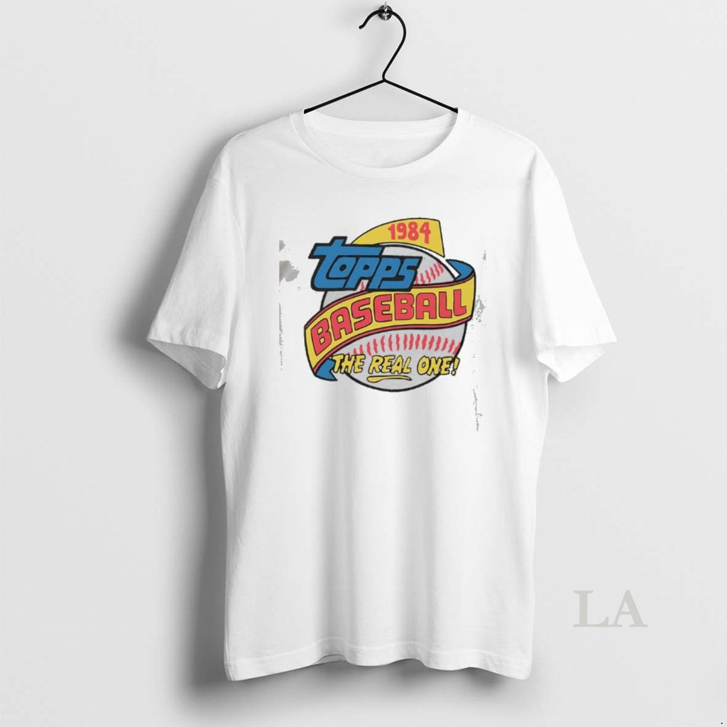 Original Topps Baseball 1984 The Real One Logo