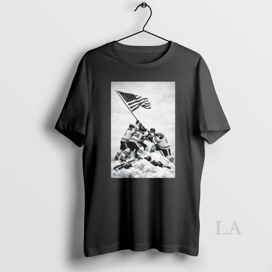 Original Usa Hockey Celebration American Flag Olympic Milano Cortina 2026