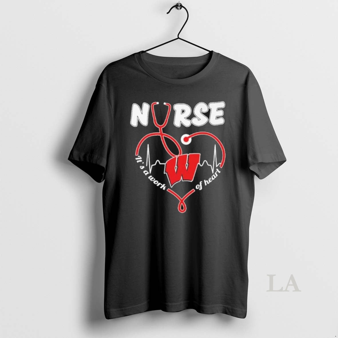 Original Wisconsin Badgers Nurse Its A Work Of Heart