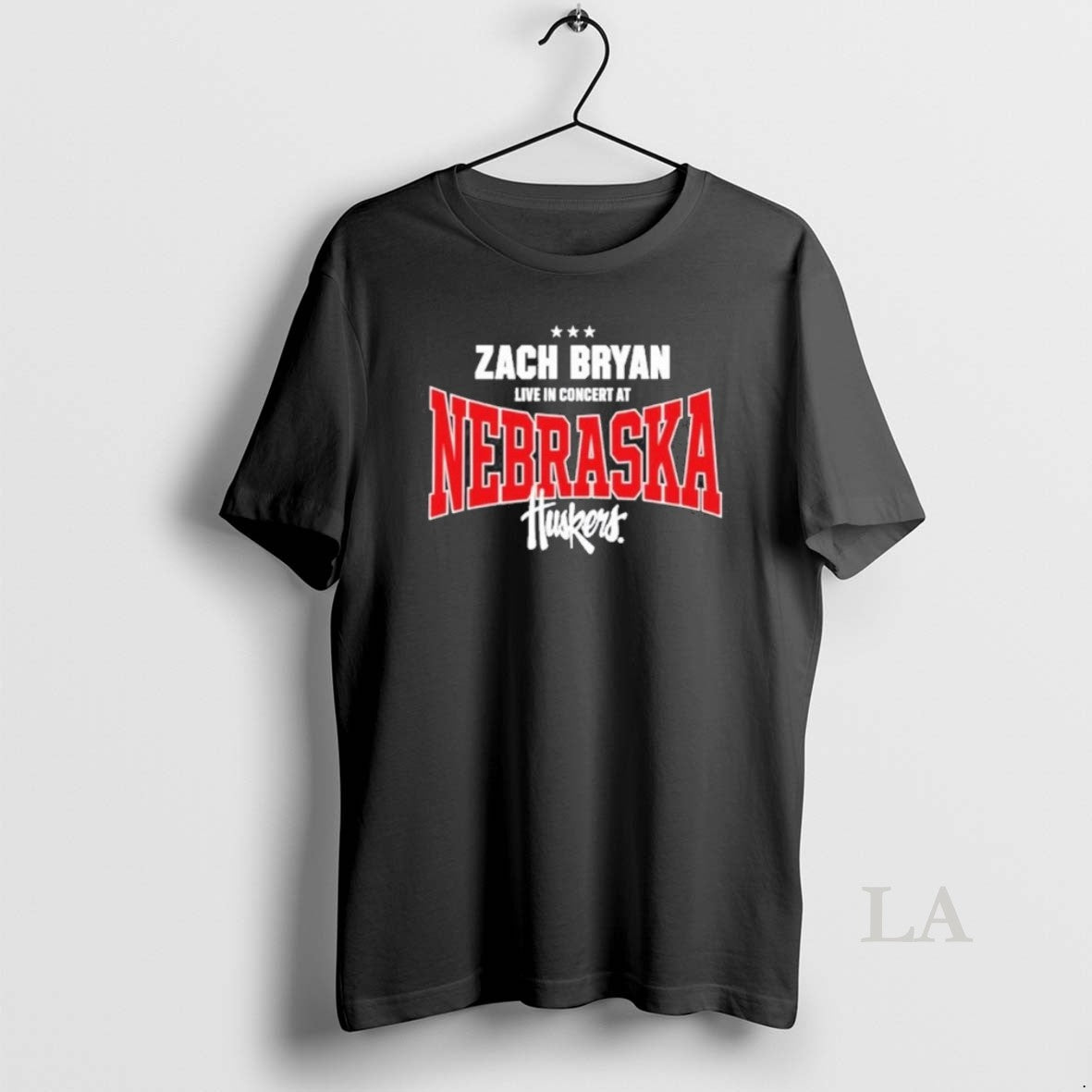 Original Zach Bryan X Nebraska Cornhuskers With Heaven On Tour 2026 Event