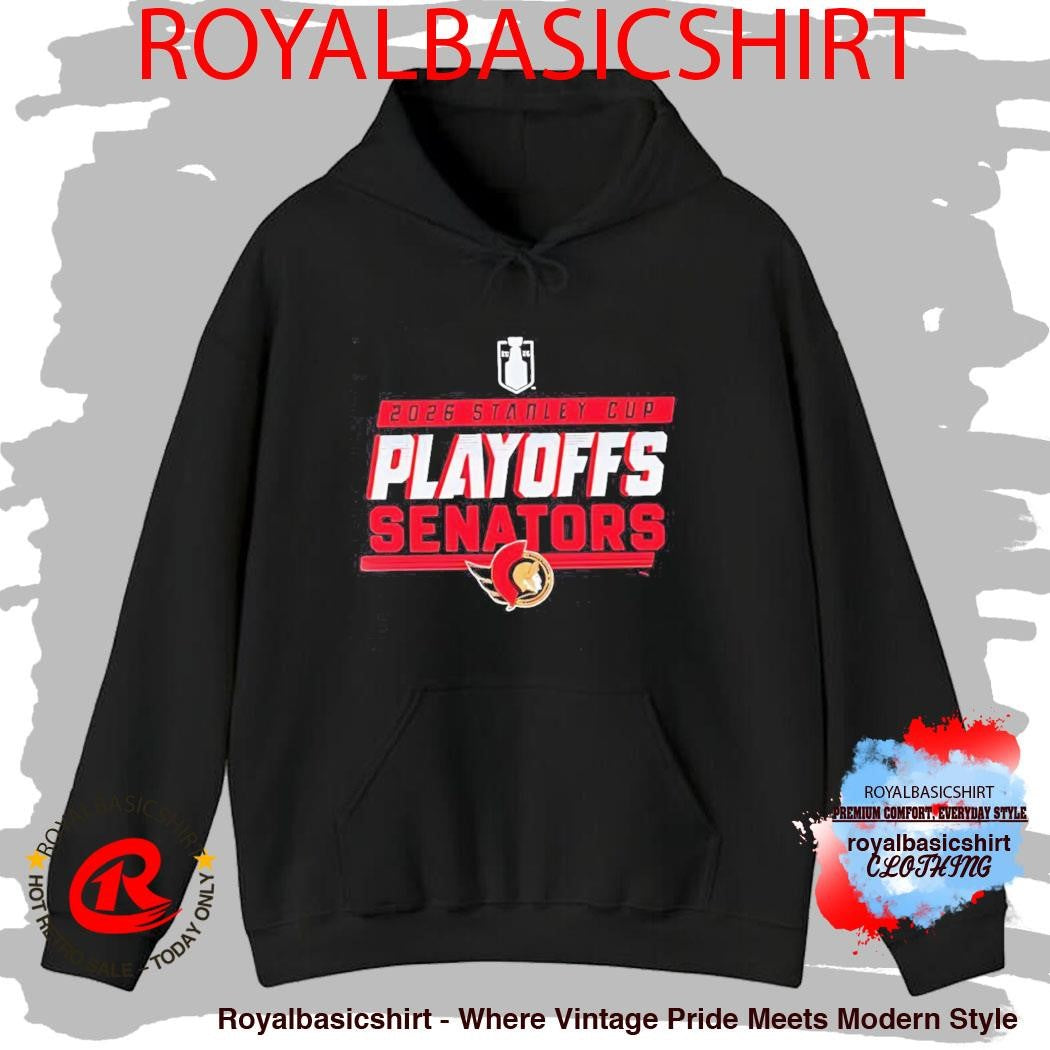 Ottawa Senators 2026 Stanley Cup Playoffs NHL Go Sens logo Shirt