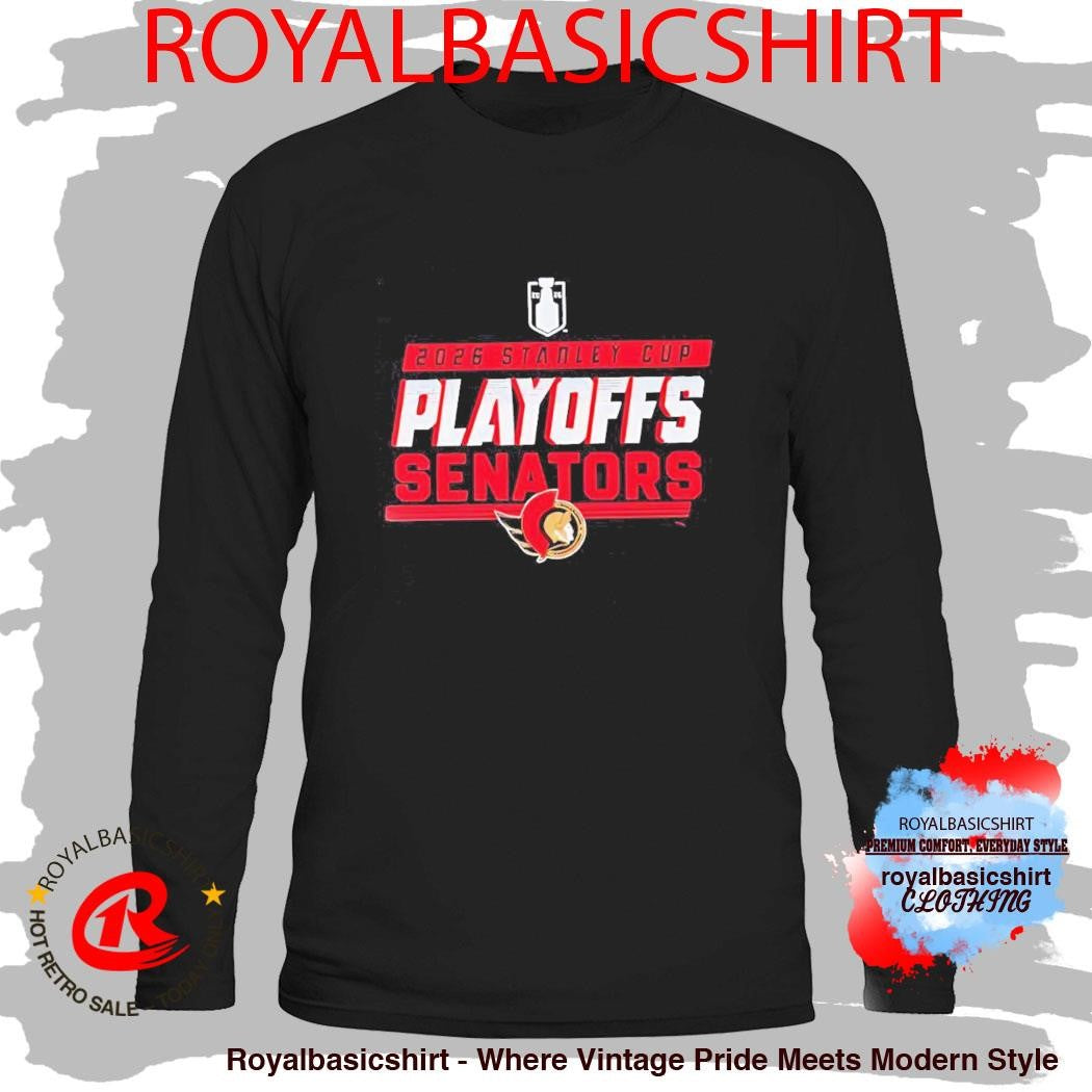 Ottawa Senators 2026 Stanley Cup Playoffs NHL Go Sens logo Shirt