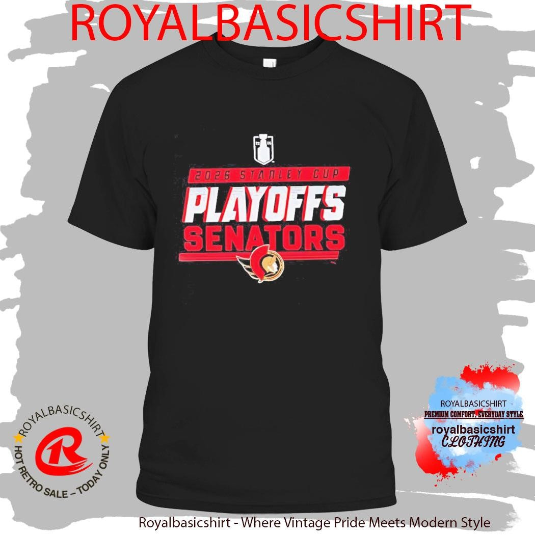 Ottawa Senators 2026 Stanley Cup Playoffs NHL Go Sens logo Shirt