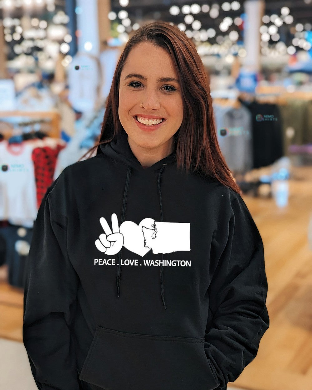 Peace love Washington shirt