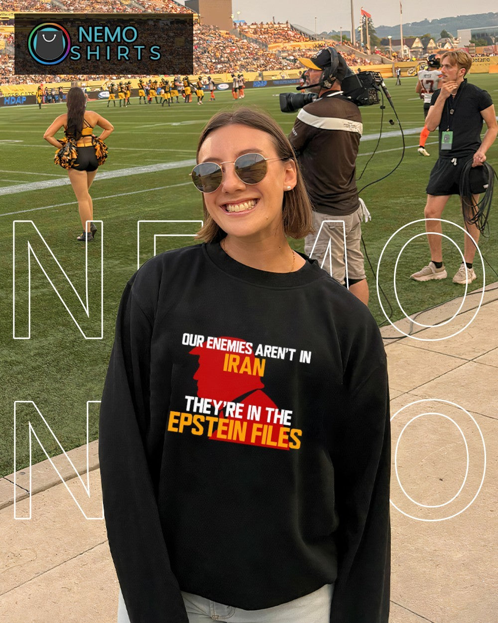 Our enemies aren’t in Iran they’re in the Epstein files Trump shirt