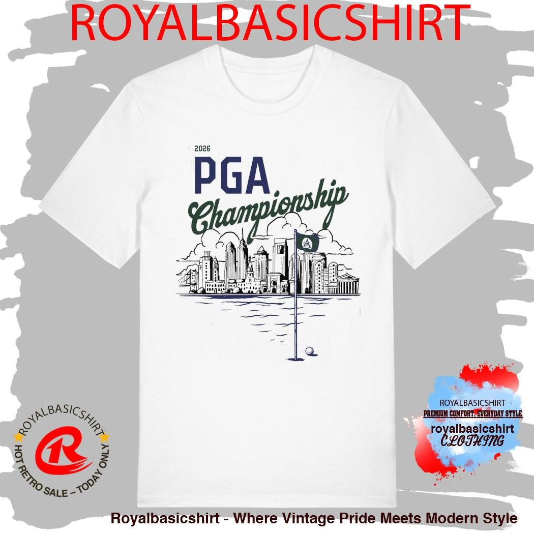 PGA Championship 2026 Golf Philadelphia Skyline Shirt
