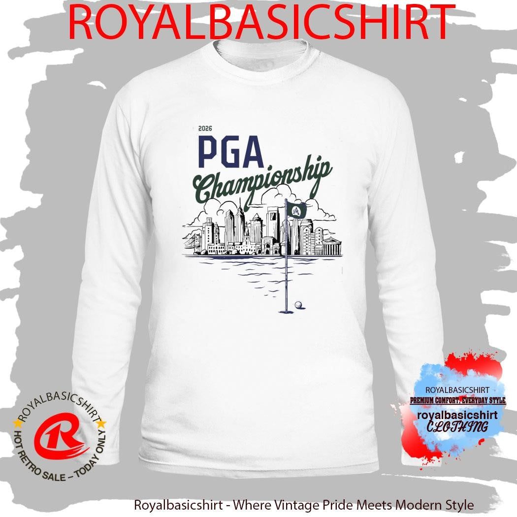 PGA Championship 2026 Golf Philadelphia Skyline Shirt