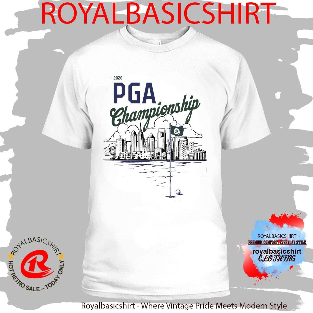 PGA Championship 2026 Golf Philadelphia Skyline Shirt