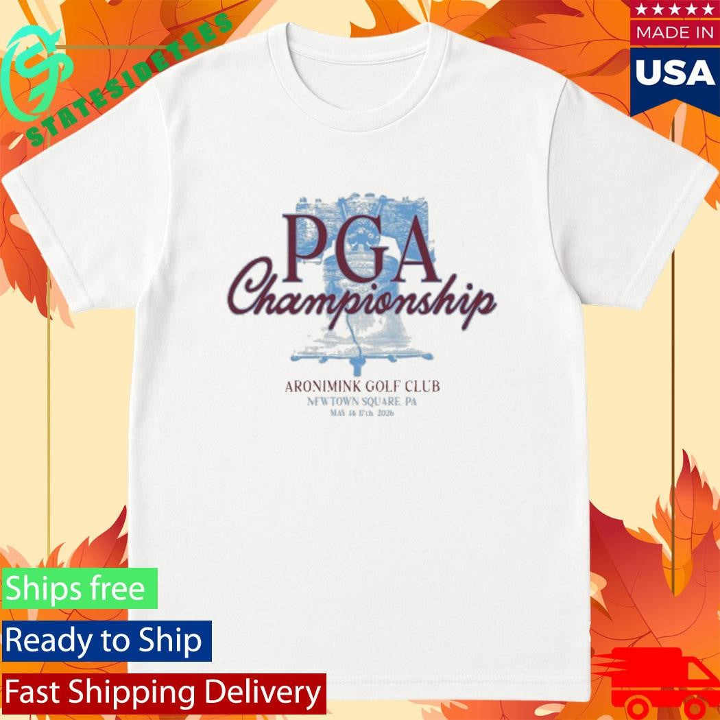 PGA Championship Golf Aronimink Golf Club 2026 T-Shirt