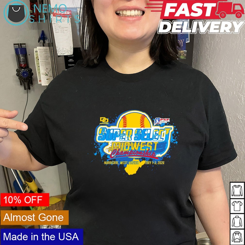 PGF Premier Girls Fastpitch Super Select Midwest Championship shirt