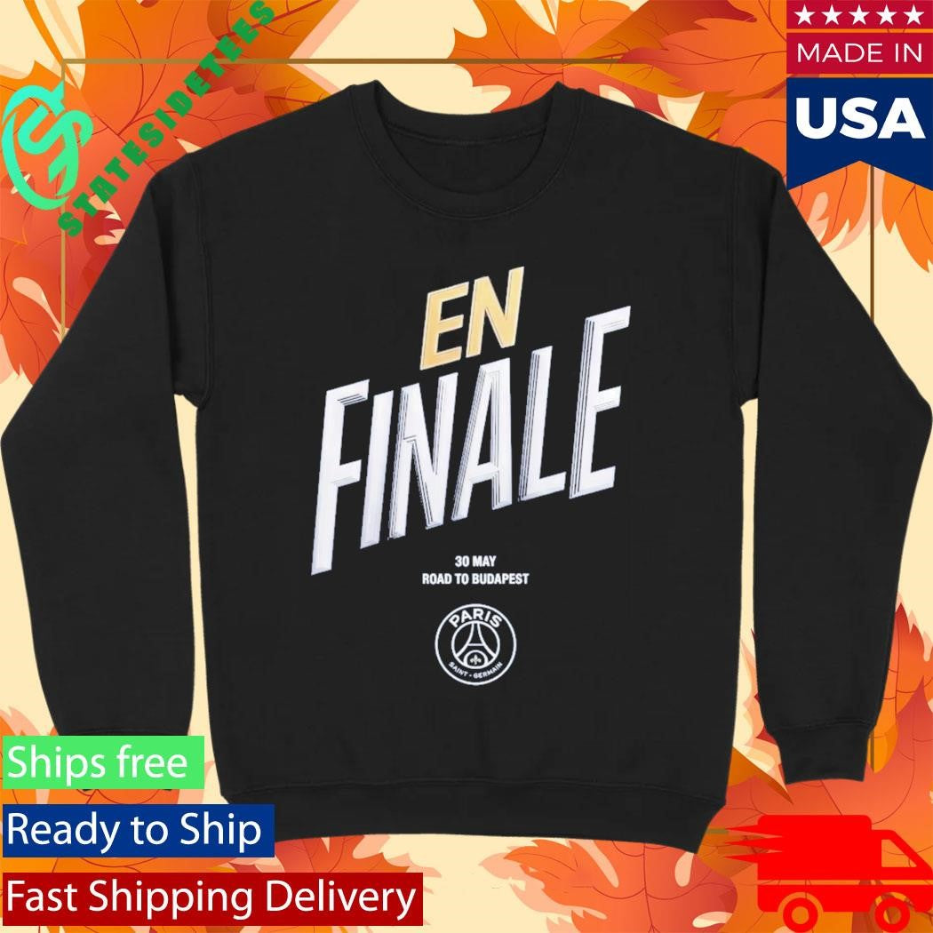 PSG Merch Paris Saint Germain Road To Budapest Shirt