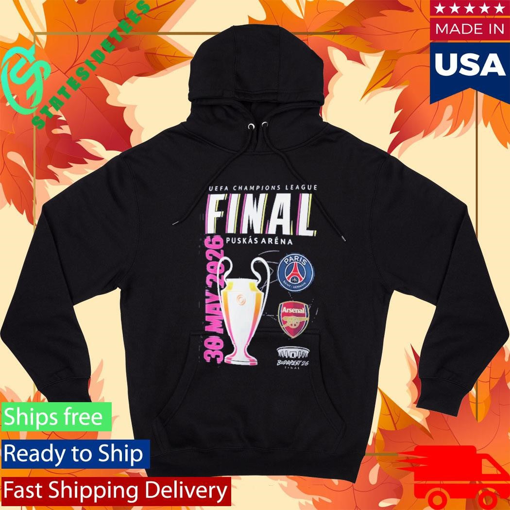 PSG Merch UCL Finalist Budapest 2026 Lifestyle Shirt