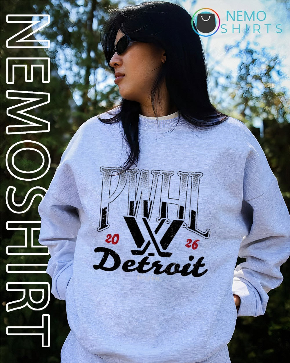 PWHL Detroit 2026 shirt