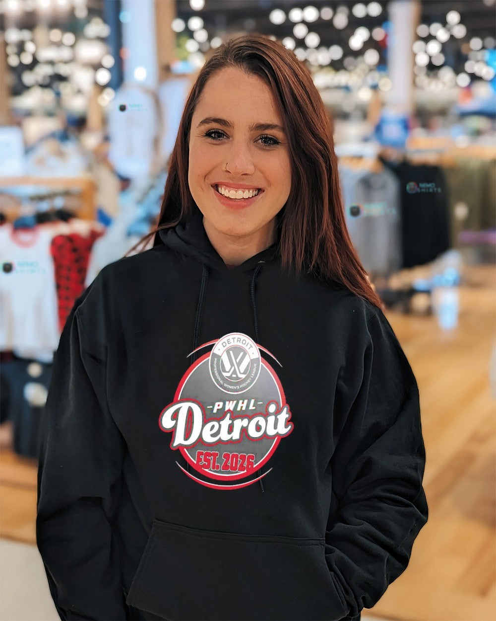 PWHL Detroit Inaugural est 2026 shirt