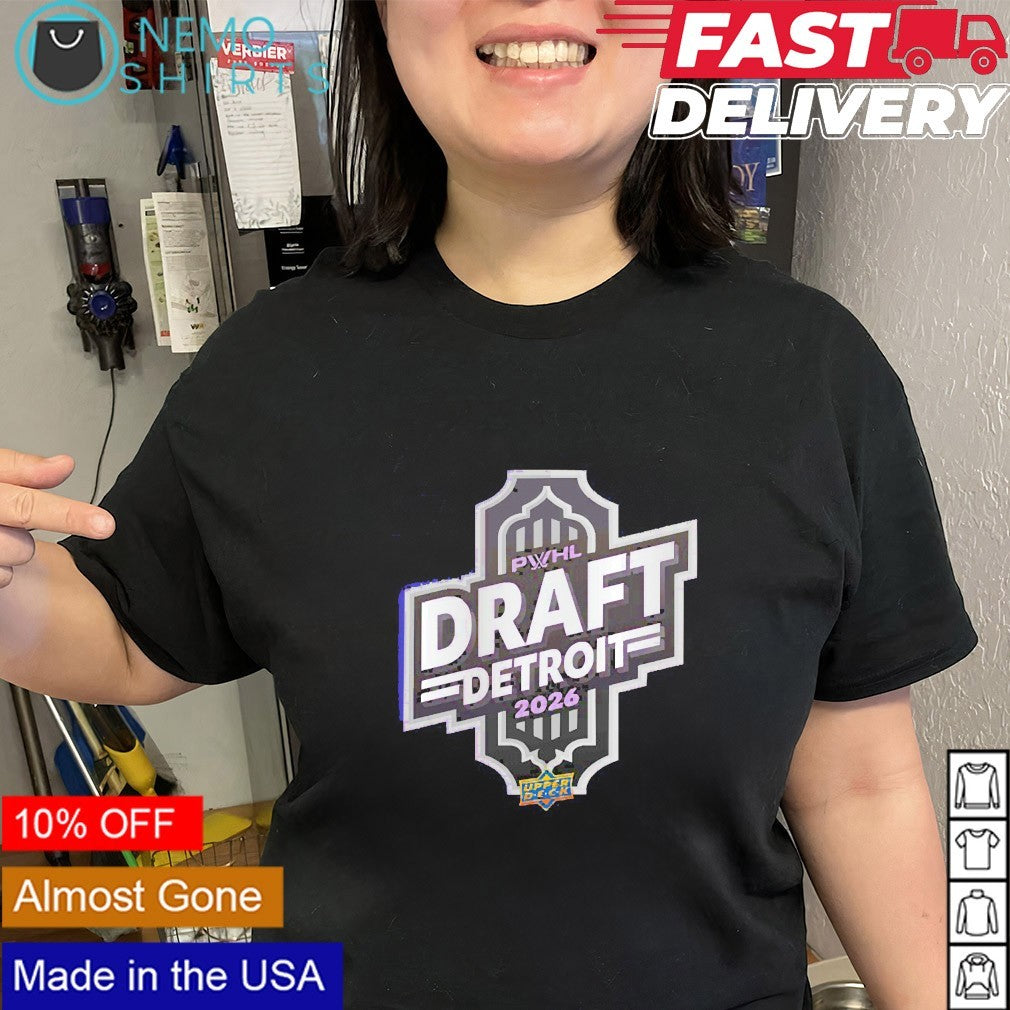 PWHL Draft Detroit 2026 shirt
