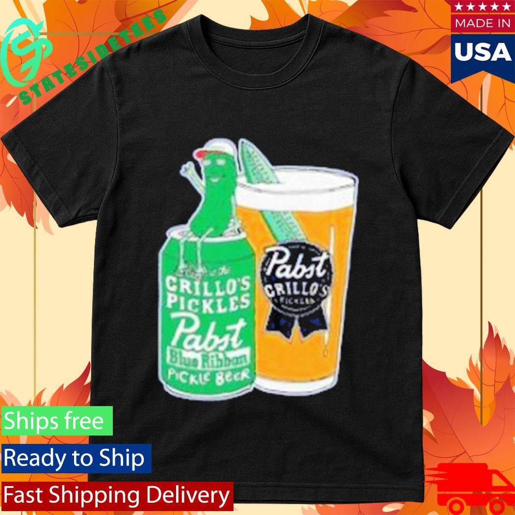 Pabst Blue Ribbon X Grillos Spear Beer Shirt