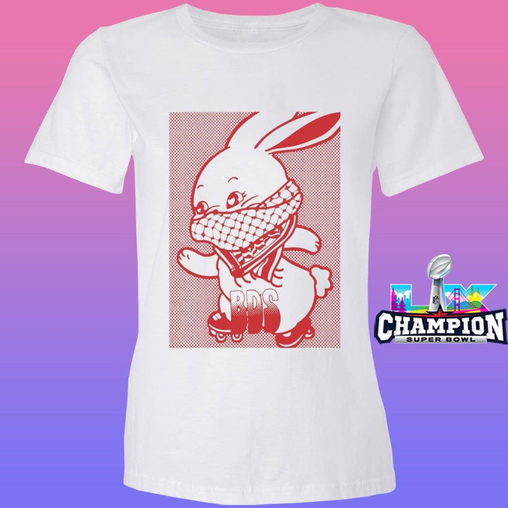 Palestine Bunnies BDS Shirt