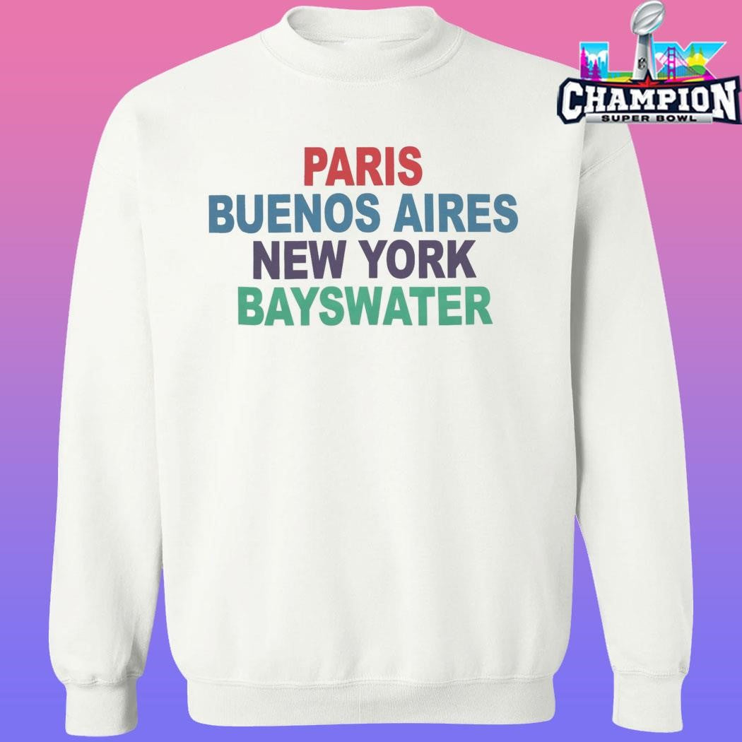 Paris Buenos Aires New York Bayswater Shirt