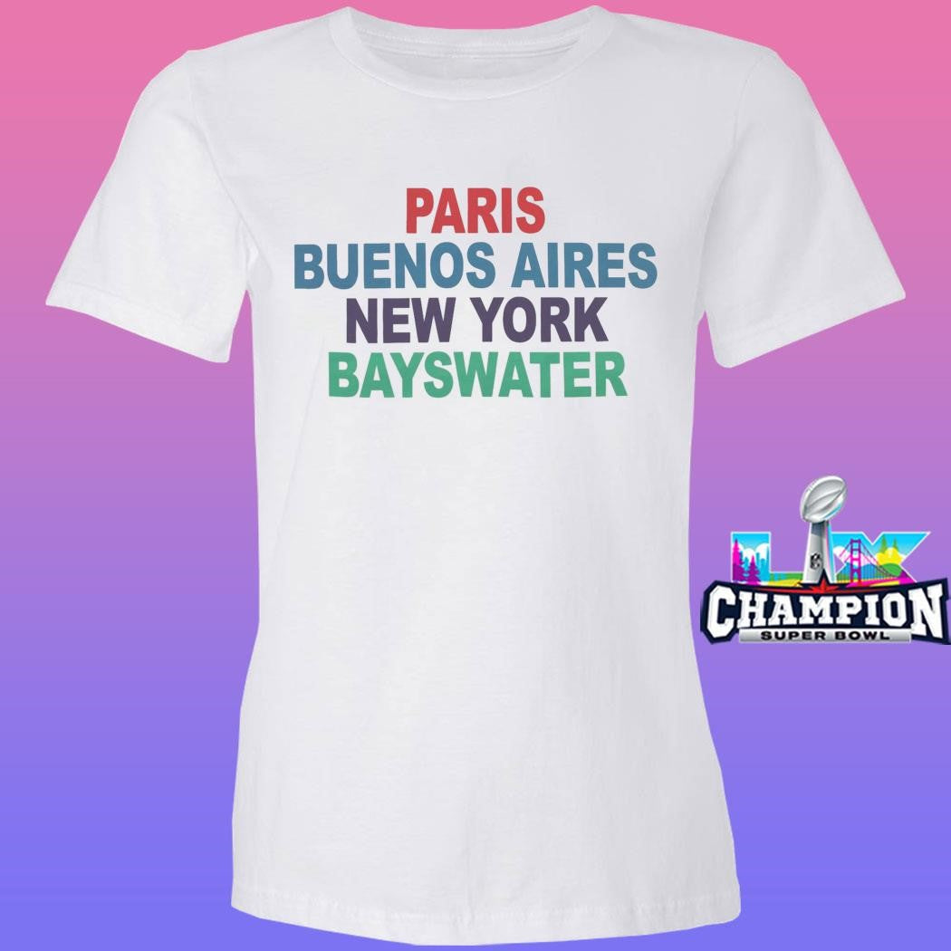 Paris Buenos Aires New York Bayswater Shirt