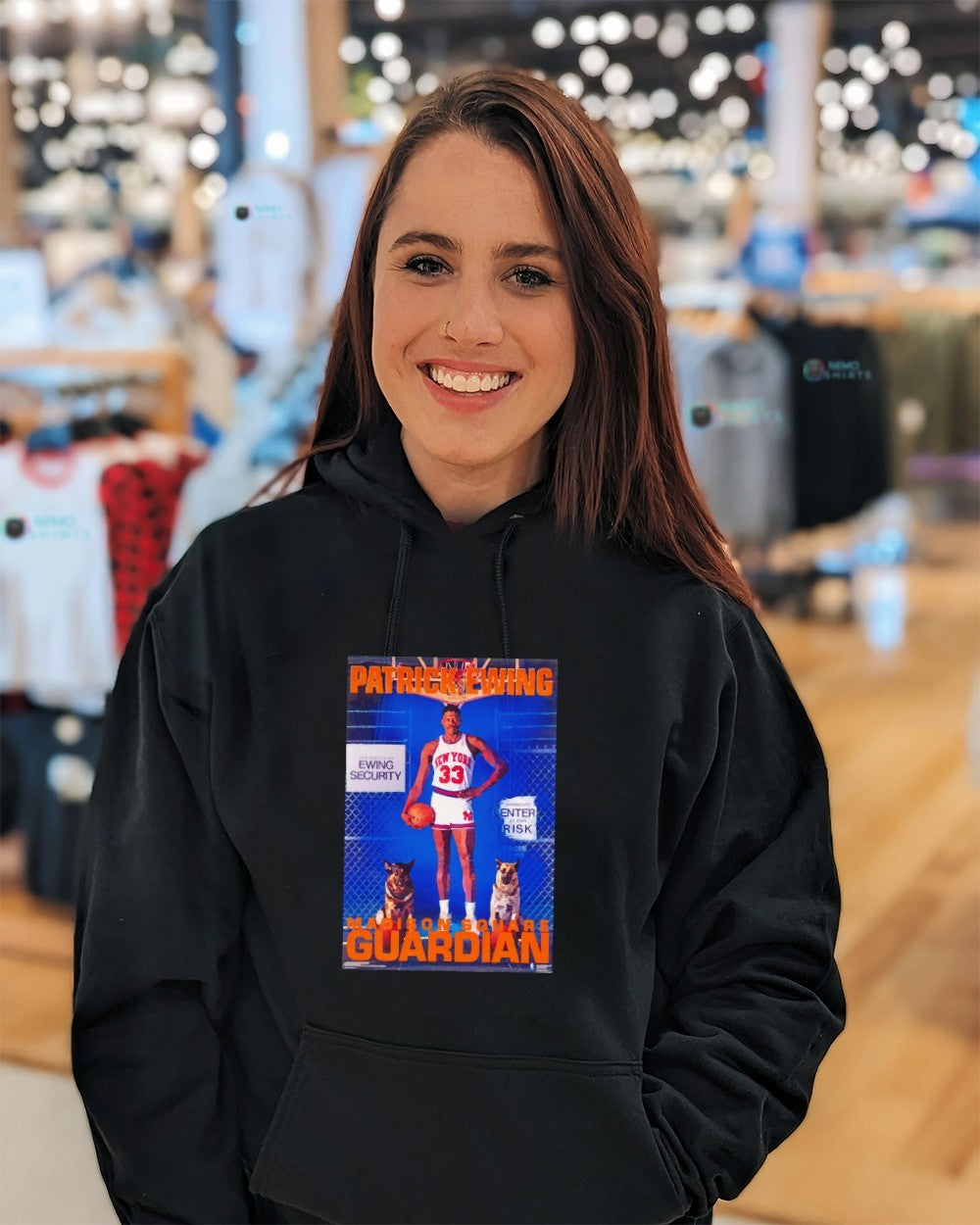 Patrick Ewing Madison Square Guardian shirt