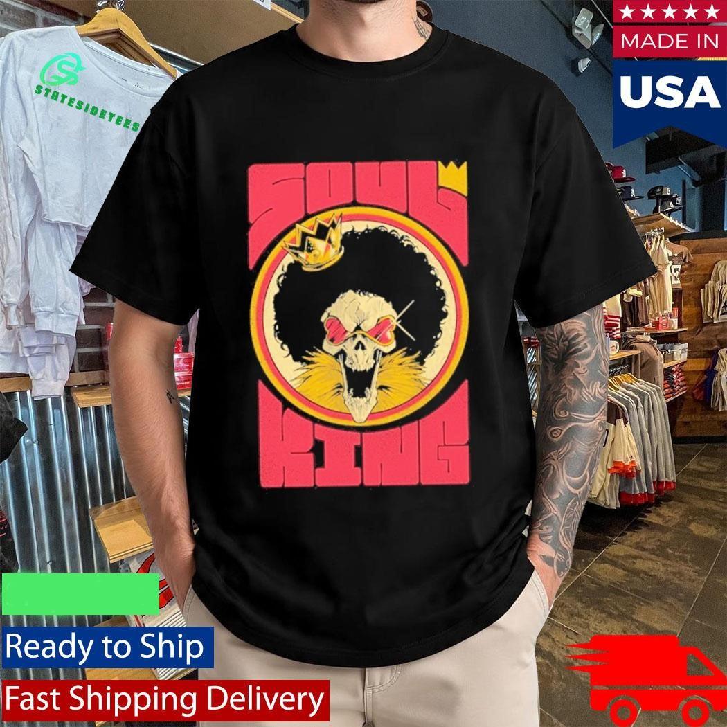 Paulo Gazola Soul King Skull Crown Shirt