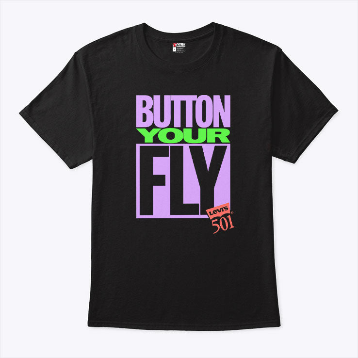Pedro Pascal Button Your Fly T Shirt