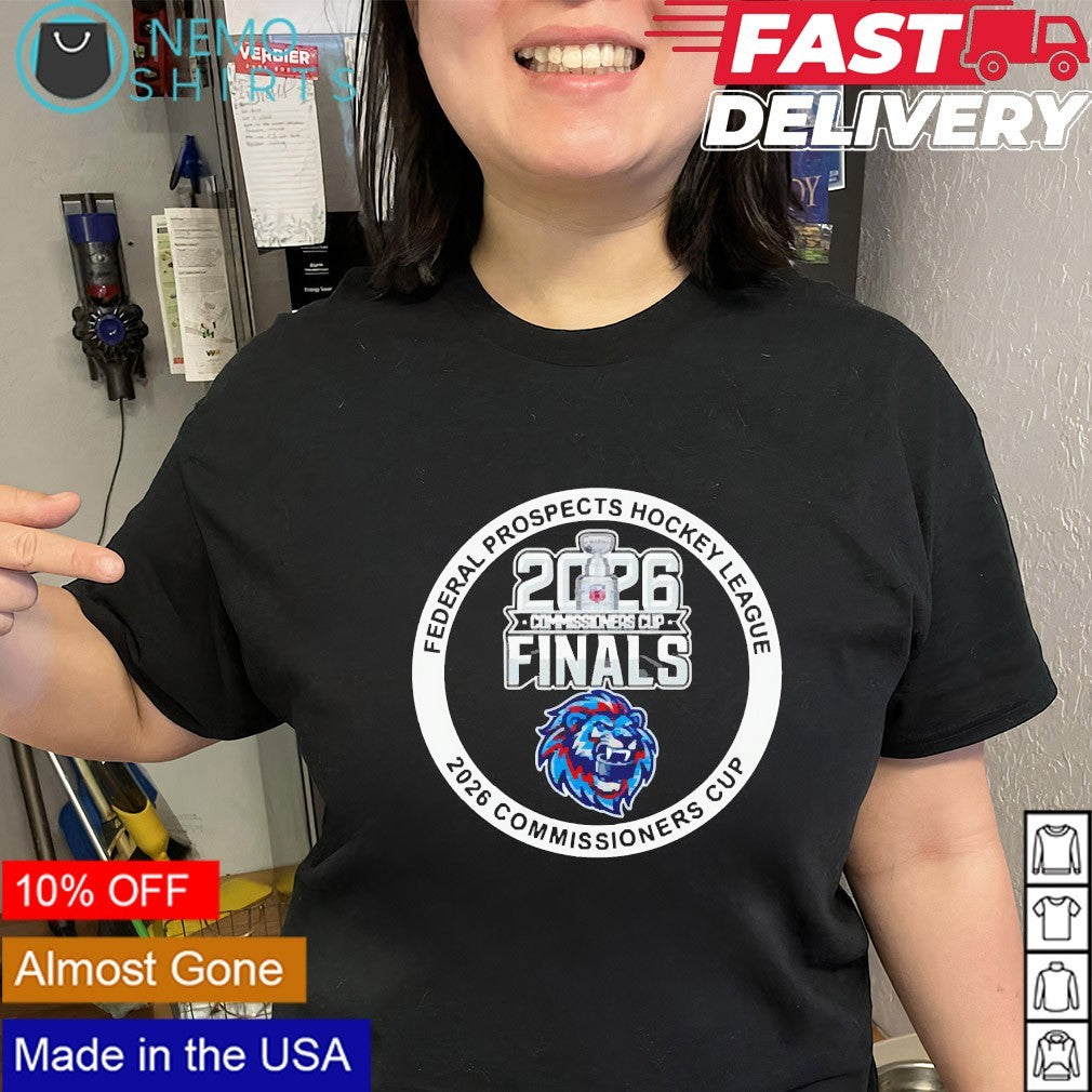 Pee Dee IceCats federal prospects hockey league 2026 Commissioners cup shirt