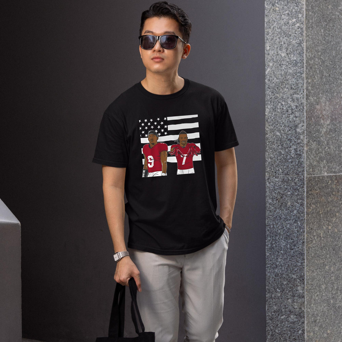 Penix And Bijan Alt Icons Shirt