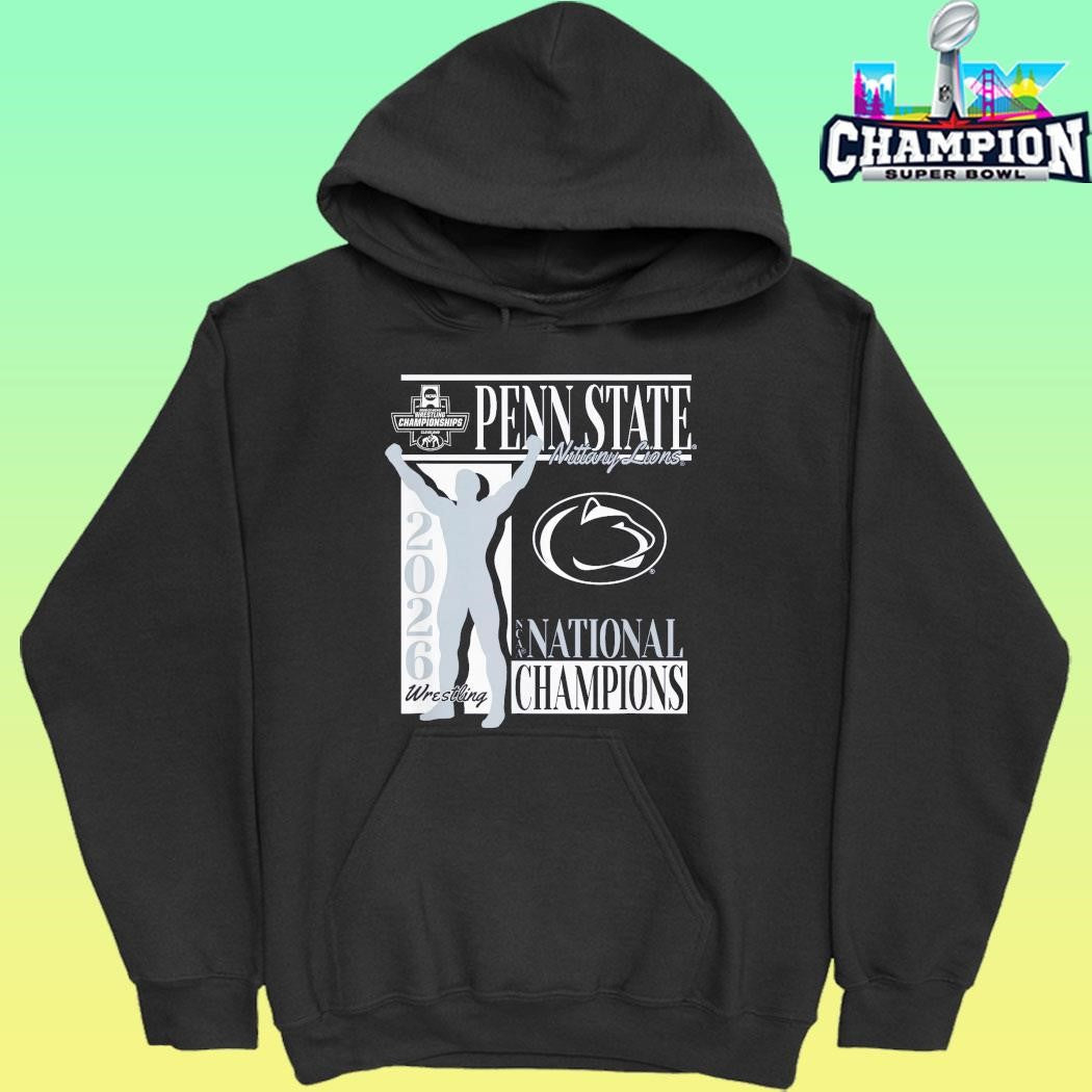 Penn State Nittany Lions National Champs Wrestling 2026 Shirt