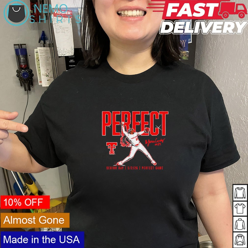 Perfect game NiJaree Canady Texas Tech Red Raiders softball shirt