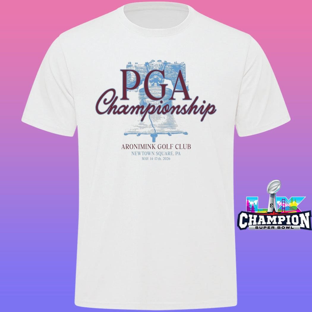 Pga Championship X Barstool Golf Aronimink Golf Club Pocket Shirt