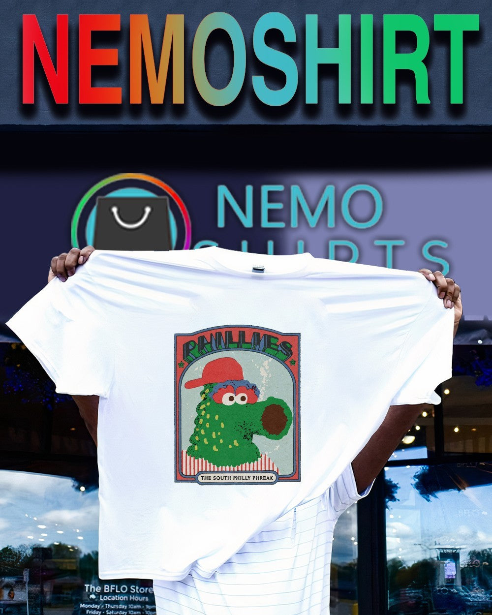 Phanatic Phillies the South Philly phreak shirt