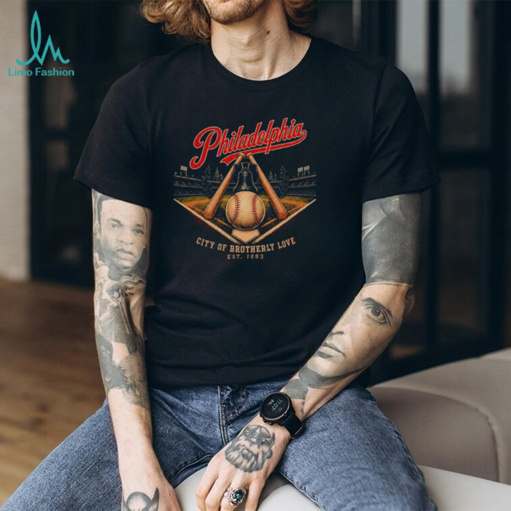 Philadelphia 1883 City of Brotherly Love Baseball shirt