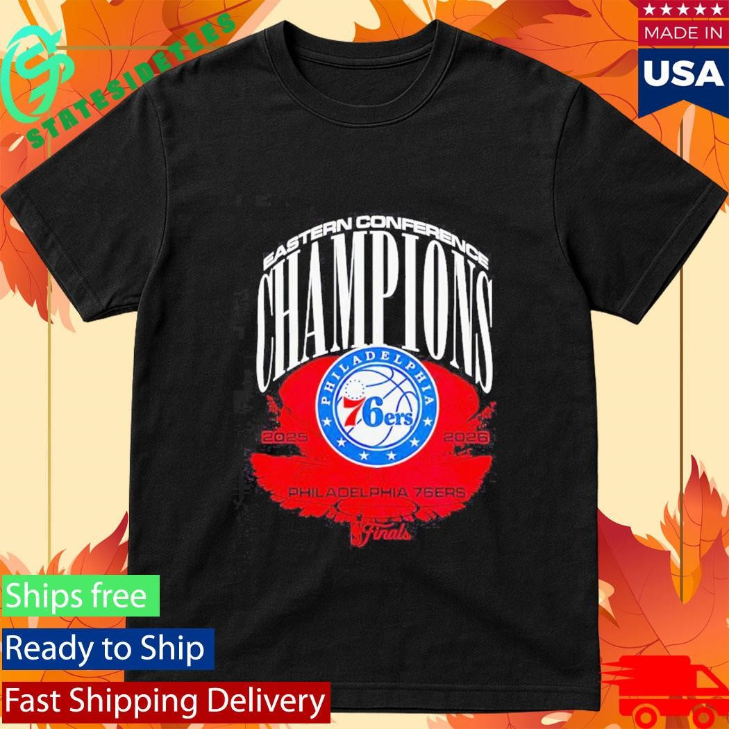 Philadelphia 76ers 2026 Eastern Conference Champions Finals Vintage Shirt