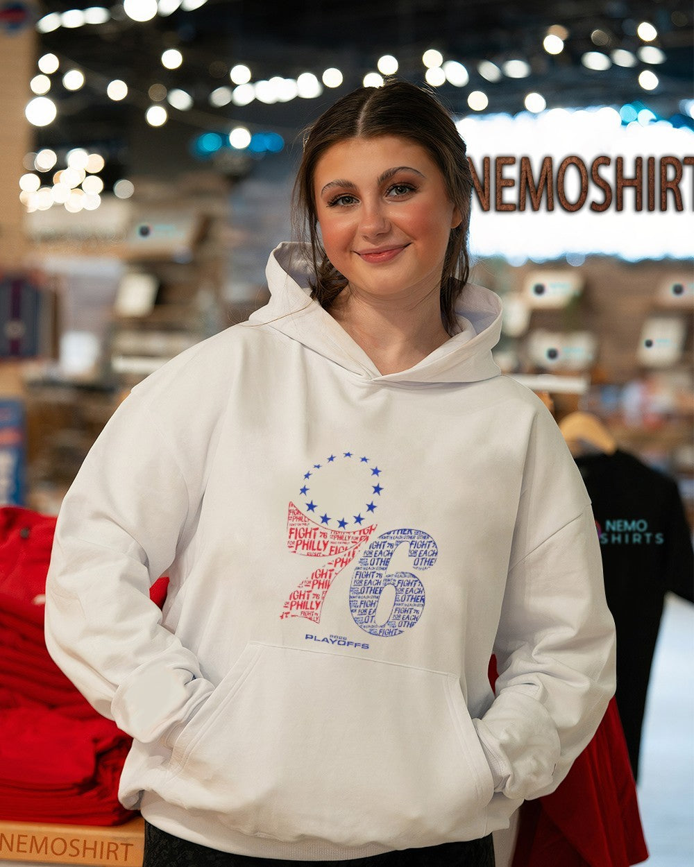 Philadelphia 76ers Game 3 Fight for Philly Fight for Each Other 2026 Playoffs shirt