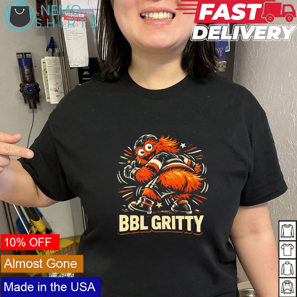 Philadelphia Flyers BBL gritty mascot parody shirt