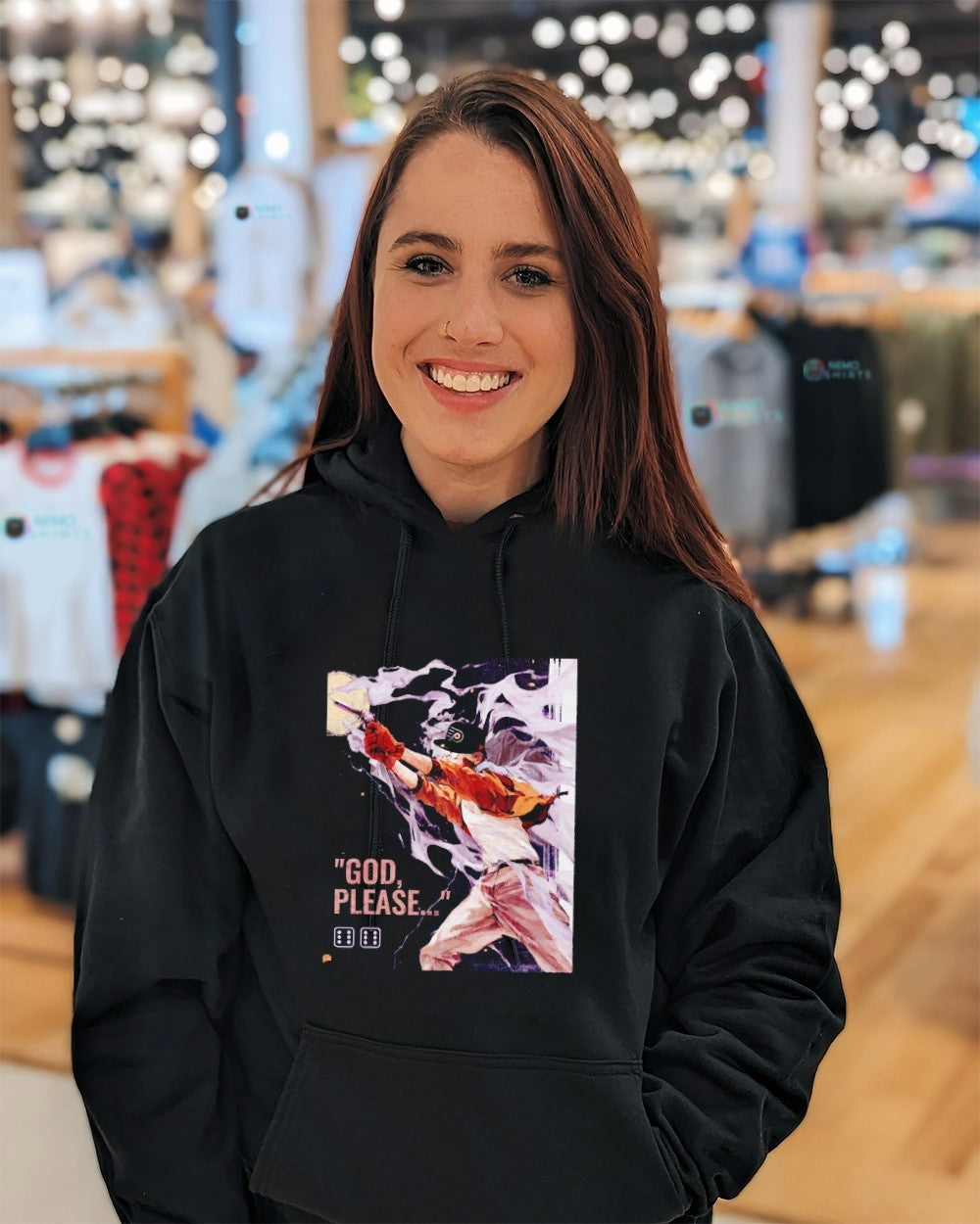 Philadelphia Flyers God please shirt