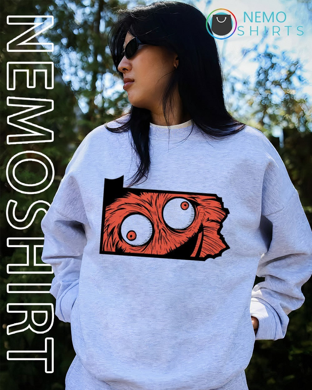 Philadelphia Flyers Gritty eyes Pennsylvania state shirt