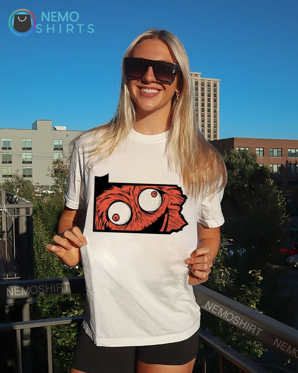 Philadelphia Flyers Gritty eyes Pennsylvania state shirt
