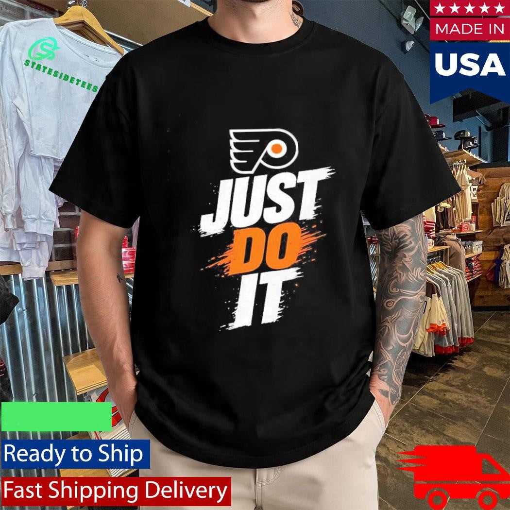 Philadelphia Flyers Just Do It Slogan Nhl Vintage Shirt
