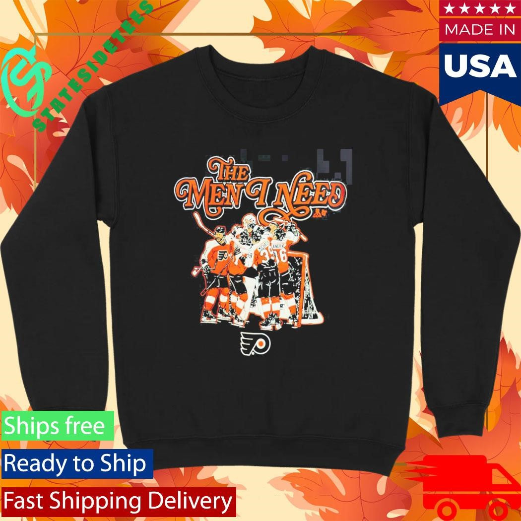 Philadelphia Flyers NHL Merch Exclusive The Men I Need T-Shirt