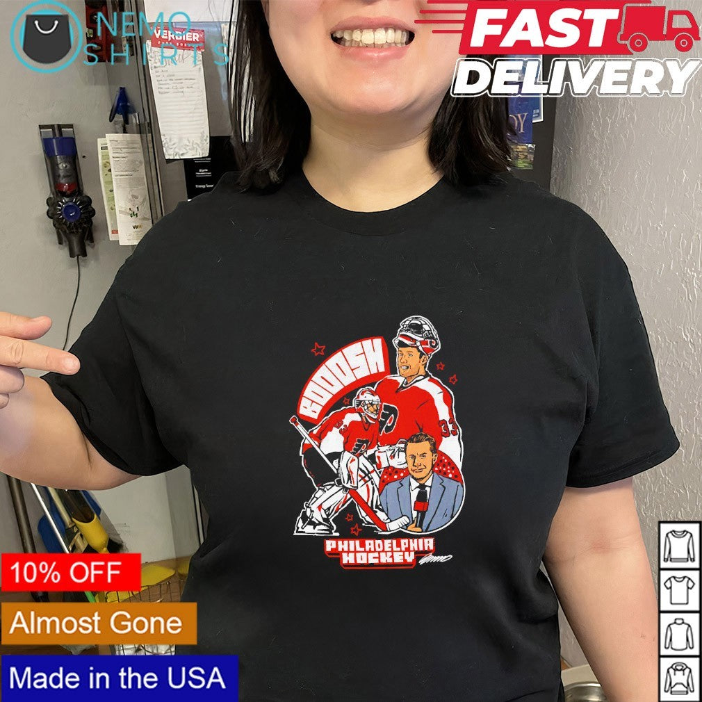 Philadelphia Flyers hockey L boosh signature shirt