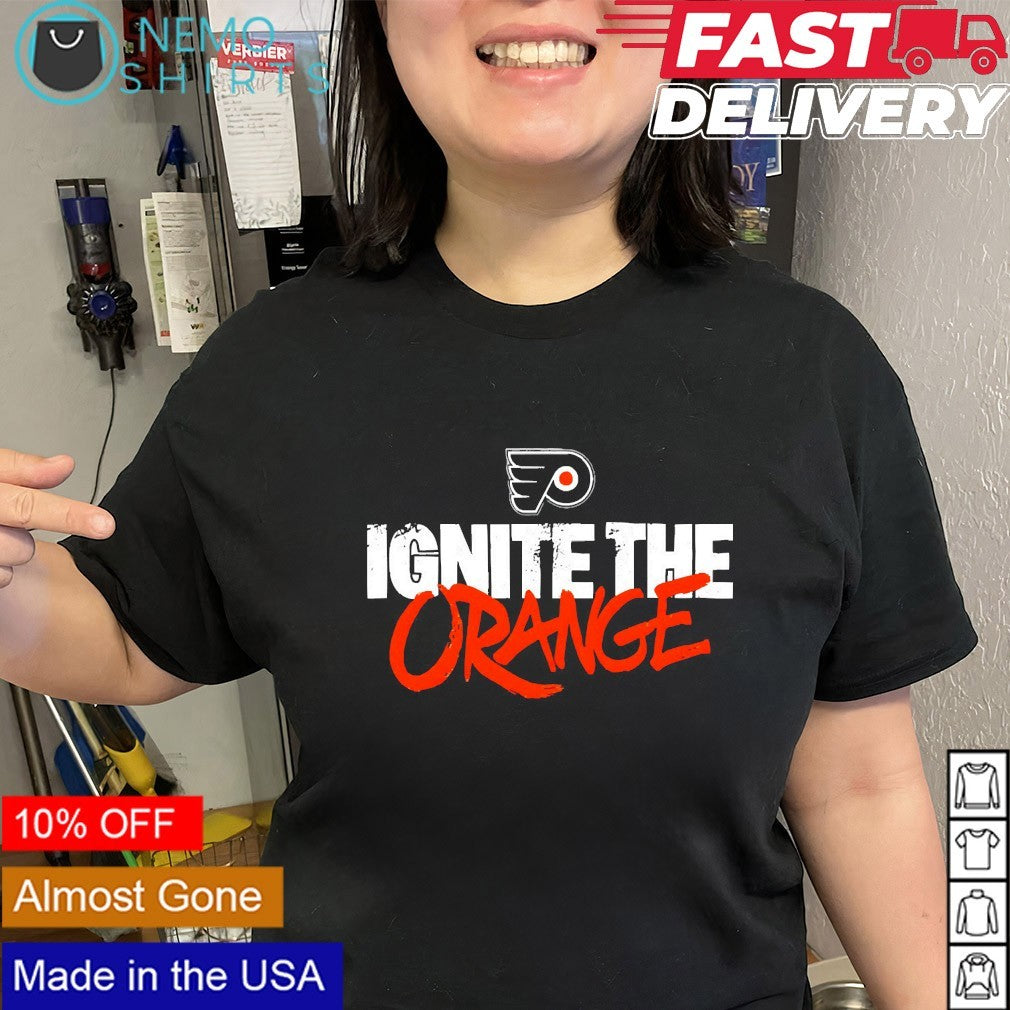 Philadelphia Flyers ignite the orange 2026 Playoffs shirt