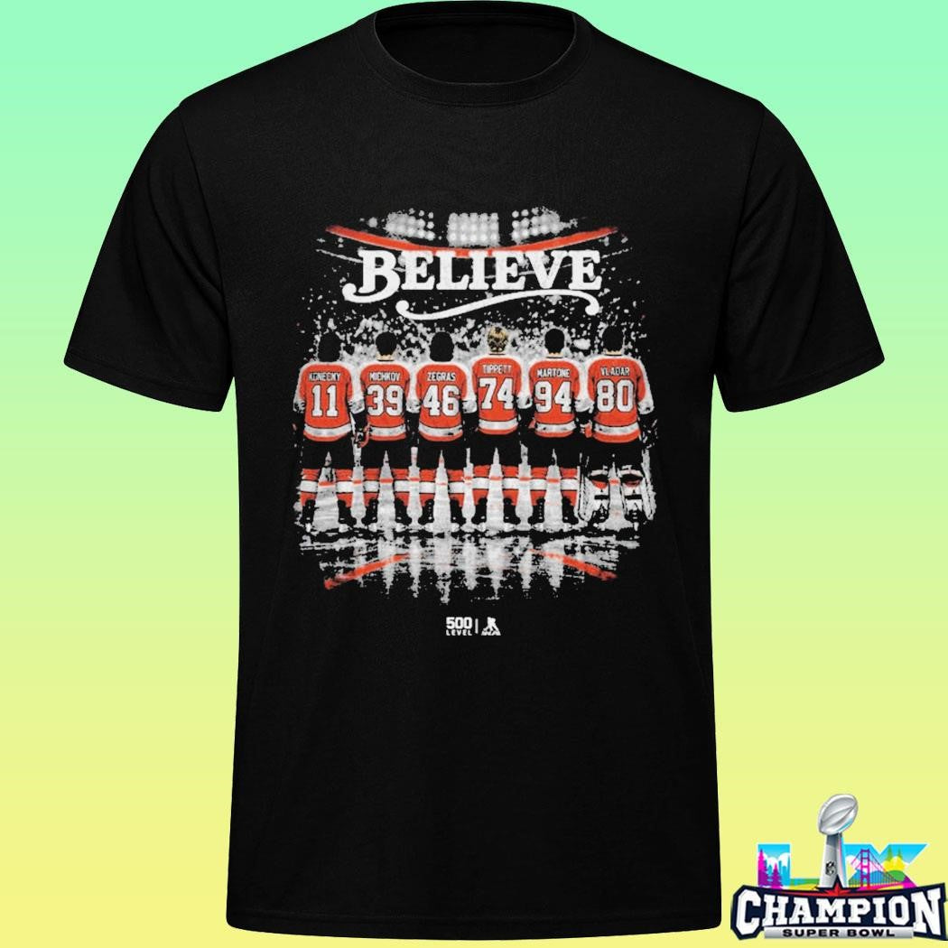 Philadelphia Hockey 2026 Playoffs Believe Shirt