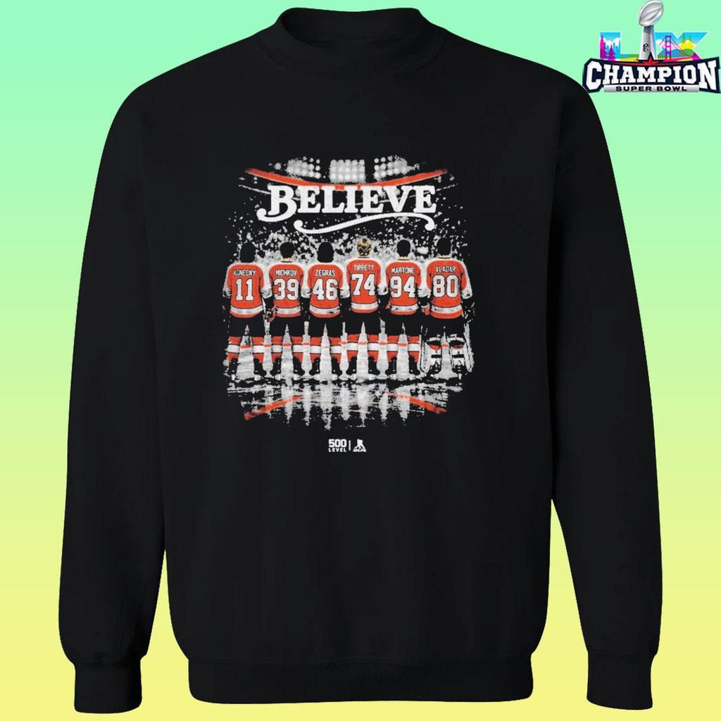 Philadelphia Hockey 2026 Playoffs Believe Shirt