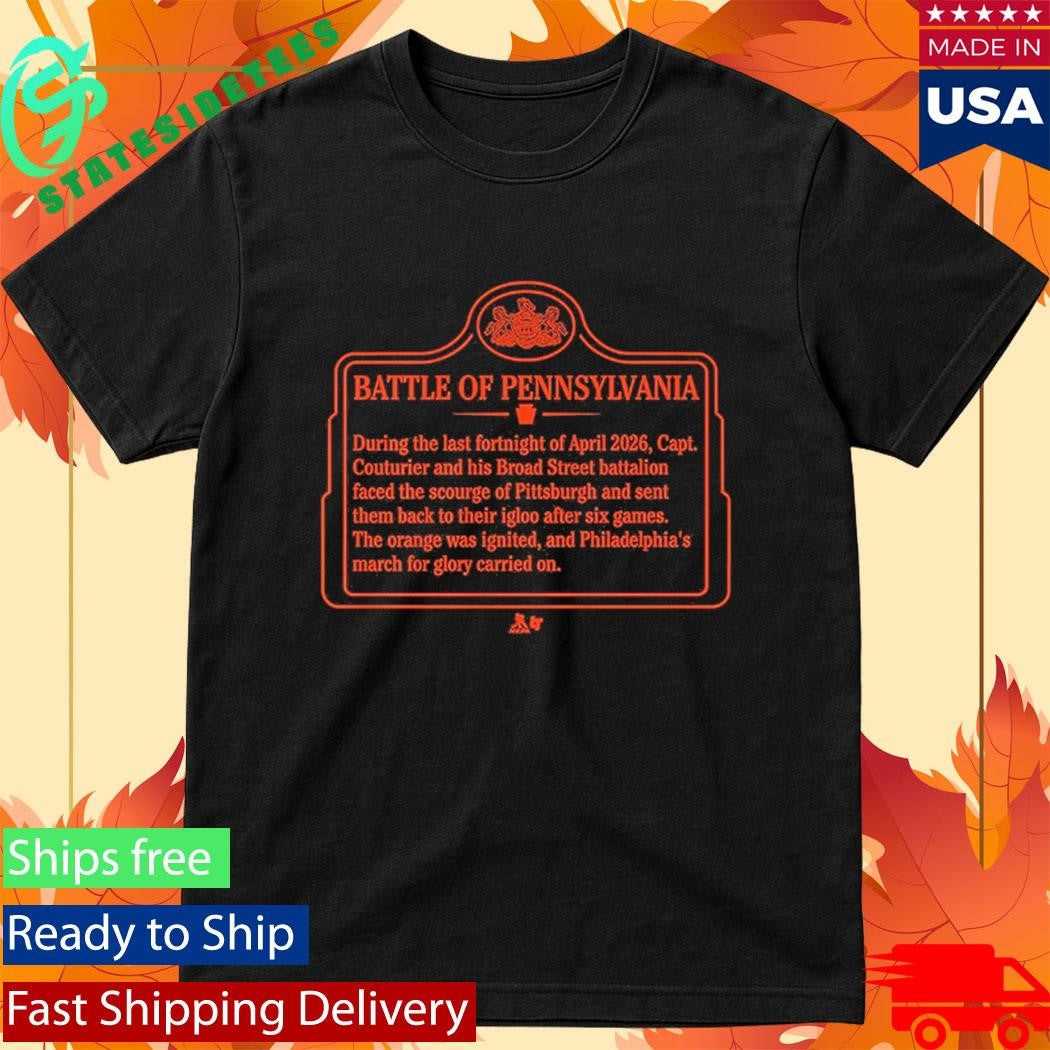 Philadelphia Hockey The Battle of Pennsylvania Shirt