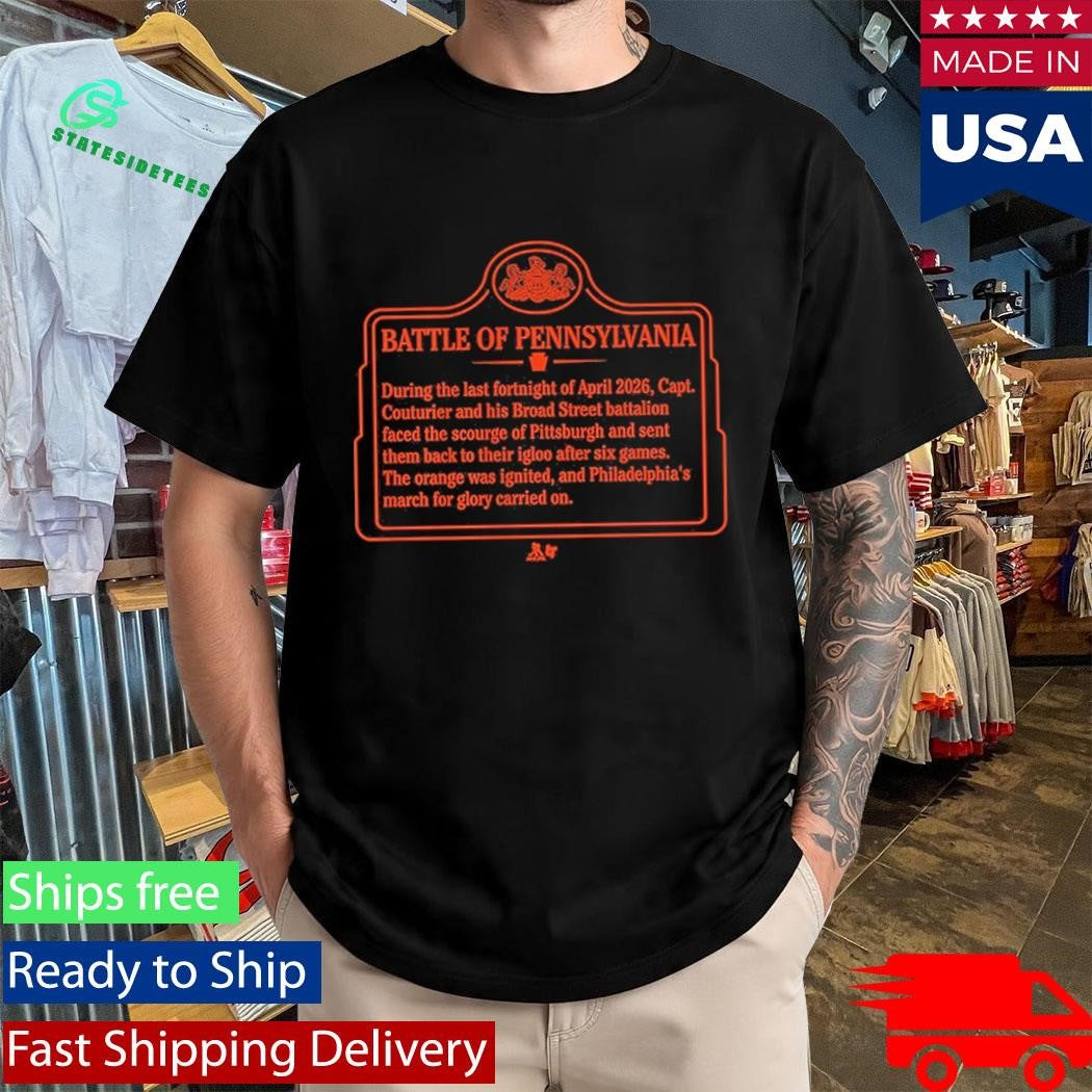 Philadelphia Hockey The Battle of Pennsylvania Shirt