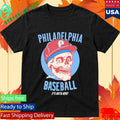 Philadelphia Phillies Baseball Its Outta Here Signature Skull Shirt