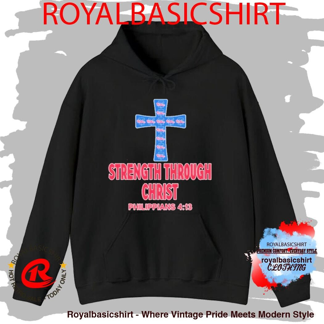 Philadelphia Phillies Strength Through Christ Phillippians Shirt